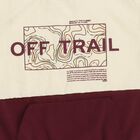 Boys Cream and Maroon Crew Neck Casual Sweatshirt, बैंगनी, small image number null