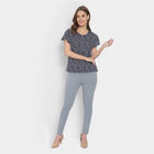 Round Neck T-Shirt, Navy Blue, small image number null
