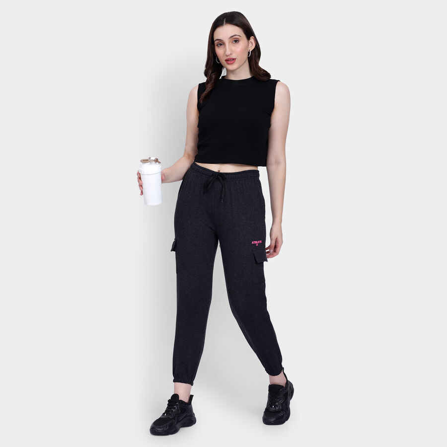 Ladies' Track Pants , Charcoal, large image number null
