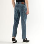 Men's Medium Wash Blue Slim Fit Jeans, Dark Blue, small