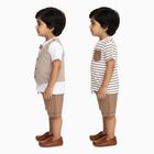 Infants' 100% Cotton Baba Suit, गहरा पीला, small image number null