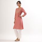 Ladies' Kurta , बैंगनी, small image number null