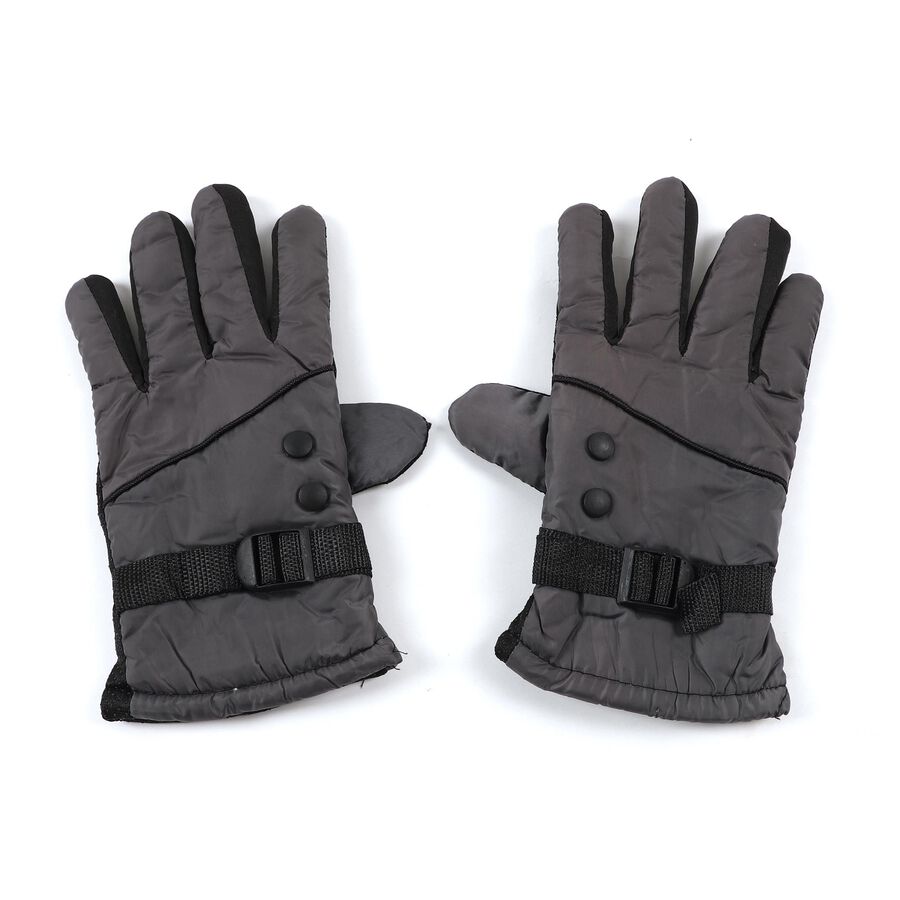 Men's Gloves, हल्का ग्रे, large