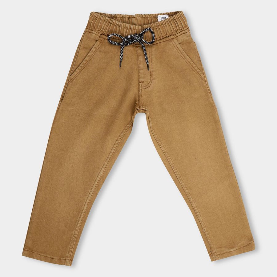 Boys' Jeans , गहरा पीला, large image number null