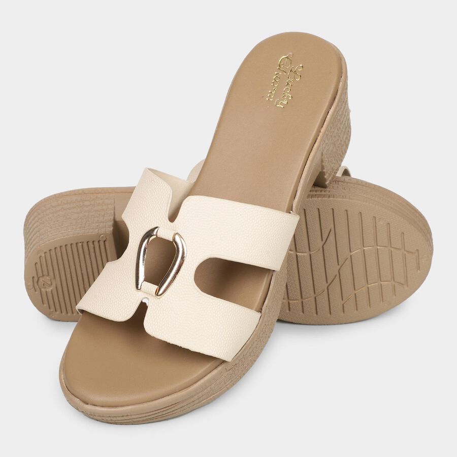 Ladies' Sandal, Beige, large image number null