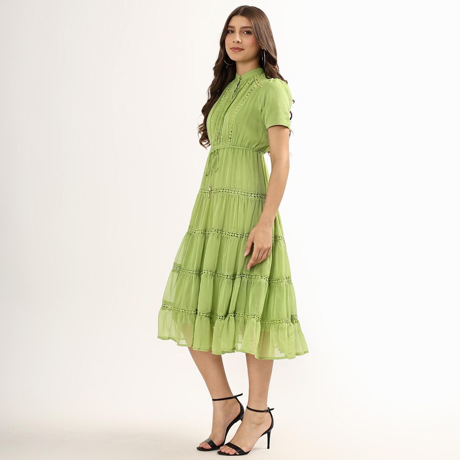 Ladies' Maxi Dress , Light Green, large image number null