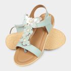 Girls' Sandal, हरा, small image number null