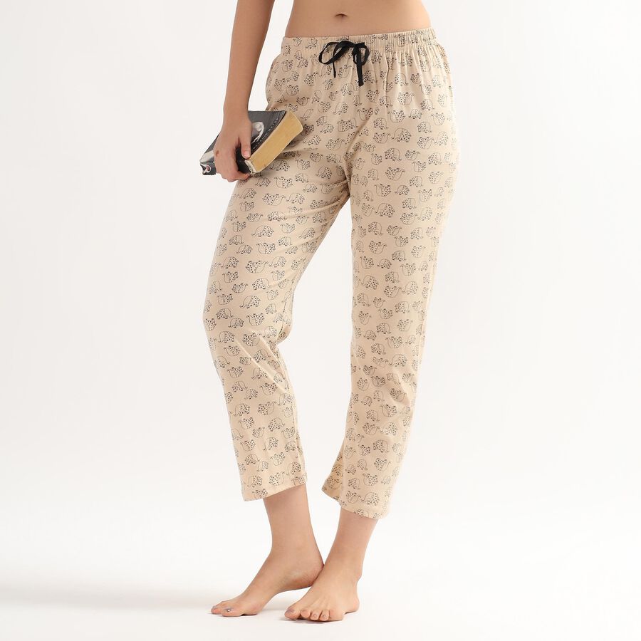 Ladies' Full Length Pyjama , गहरा पीला, large image number null