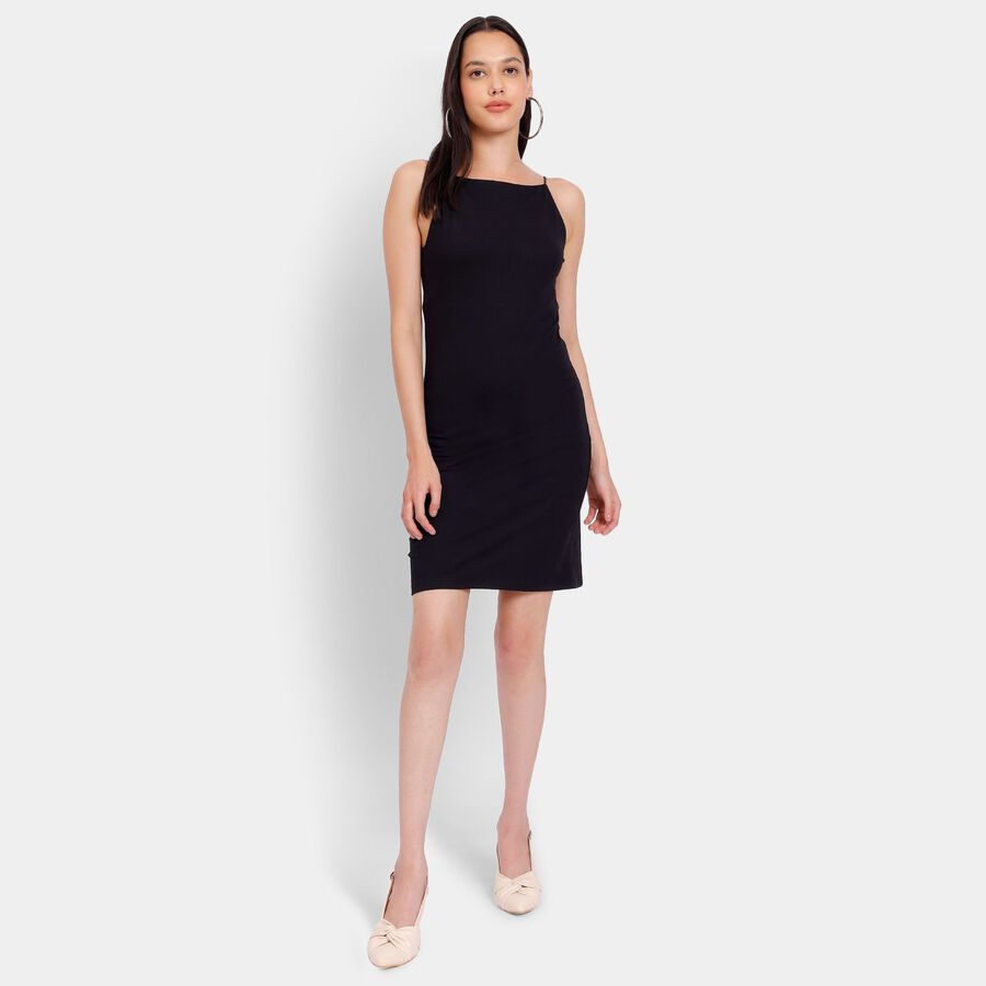 Ladies' Dress, Black, large image number null