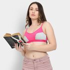 Ladies' Non-Padded Bra, Fuchsia, small image number null