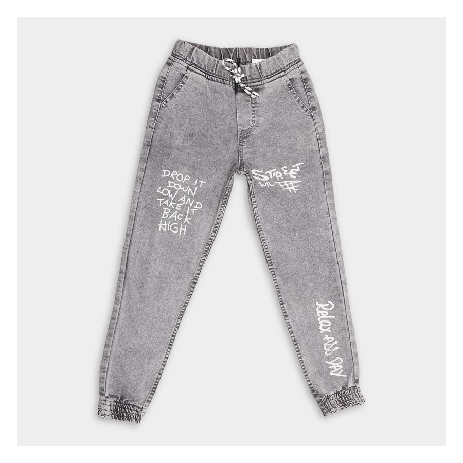 Boy's Jeans , Light Grey, large image number null
