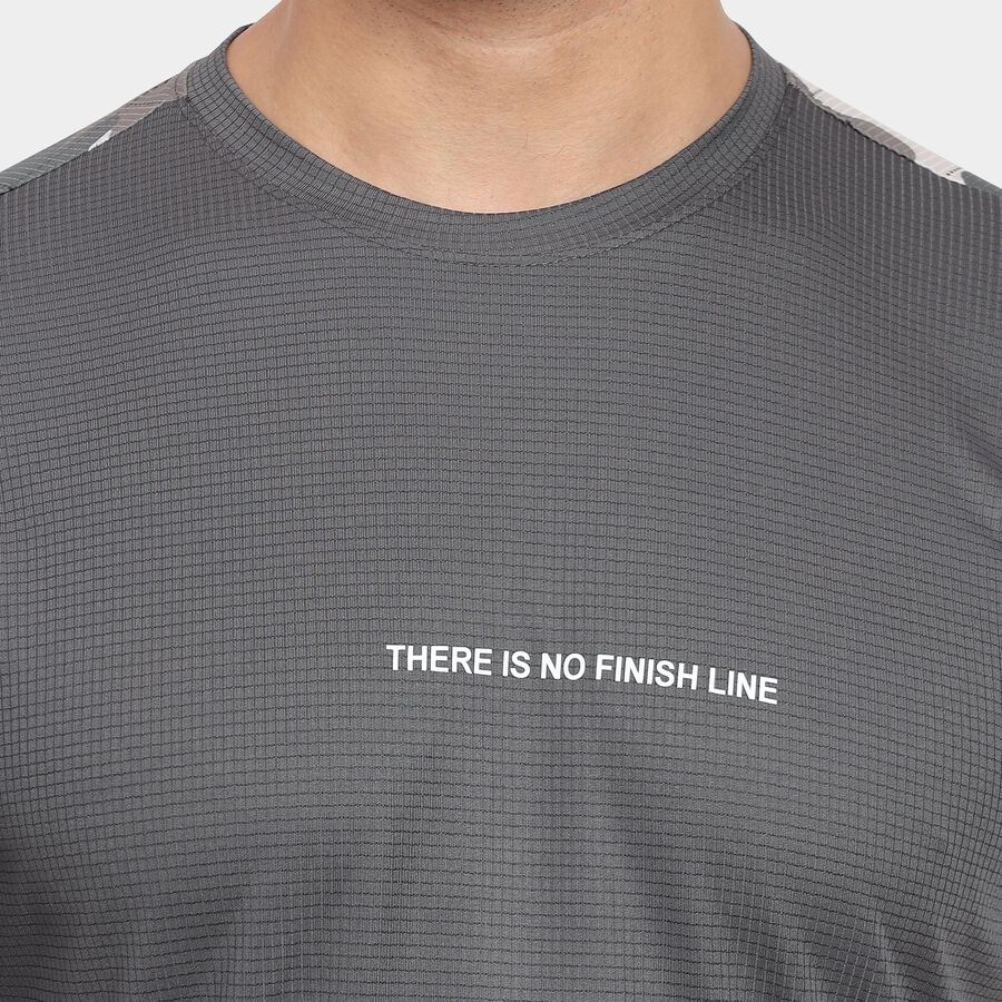 Men's Drifit T-Shirt, गहरा ग्रे, large image number null