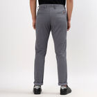 Men's Slim Fit Casual Trousers , हल्का नीला, small image number null