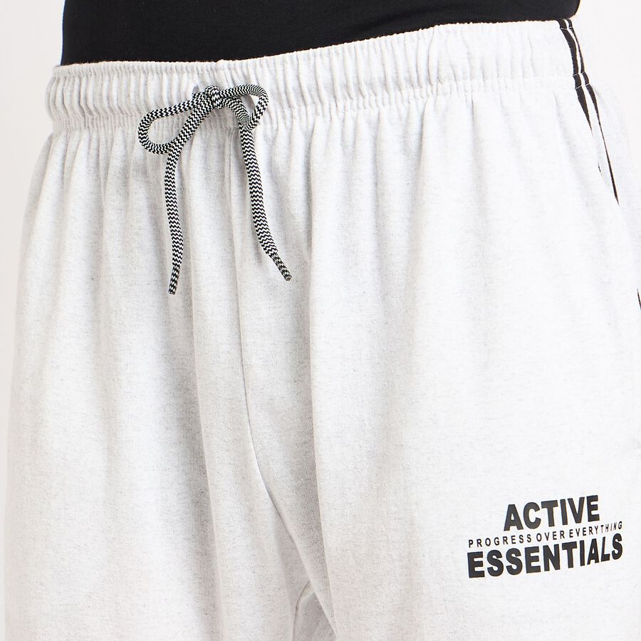 Men's Track Pants, Melange Light Grey, large image number null