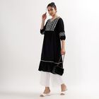 Ladies' Kurta , Black, small image number null