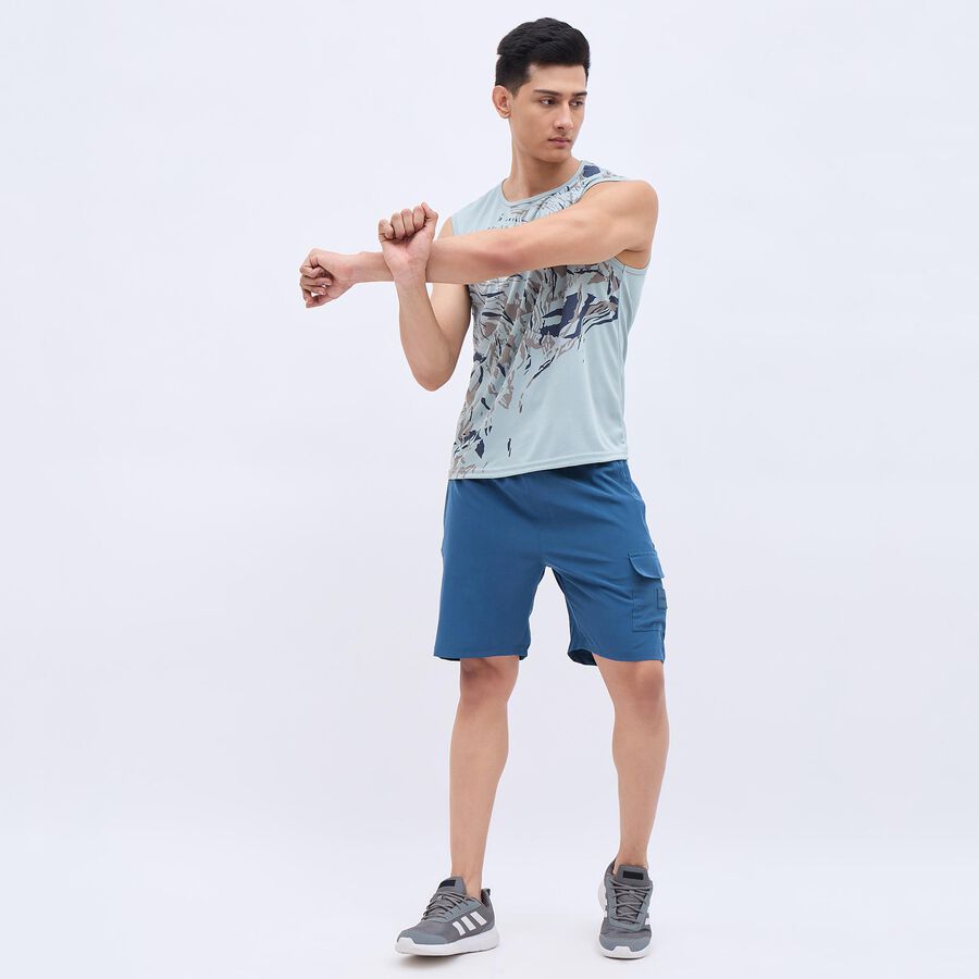 Men's Basic Bermuda , Dark Blue, large image number null
