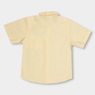 Infants' Light Yellow Cotton Classic Casual Shirt, Yellow, small image number null