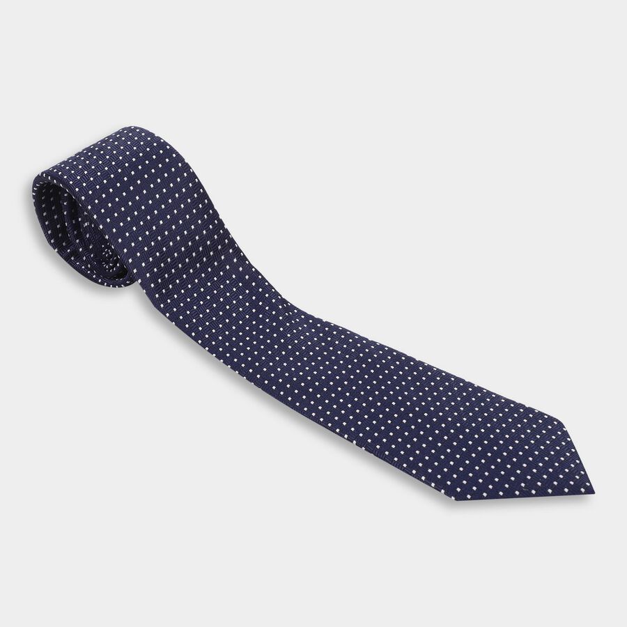 Men's Tie, Navy Blue, large image number null