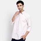 Men's 100% Cotton Casual Shirt, Peach, small image number null