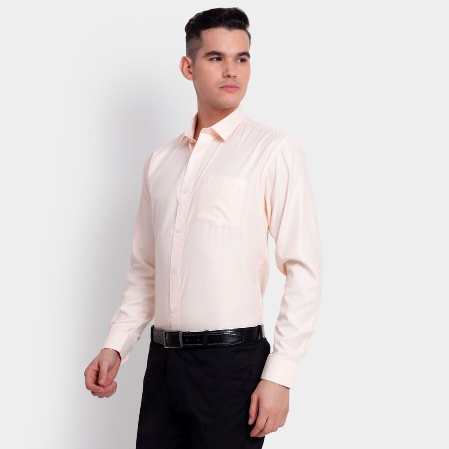 Men's Formal Shirt, Orange, large image number null