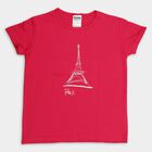 Girls' T-Shirt, Fuchsia, small image number null
