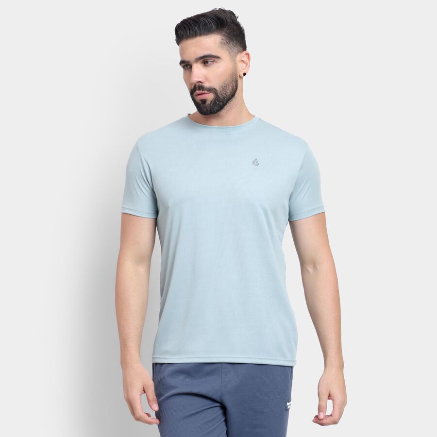 Men's Drifit T-Shirt, Aqua, large