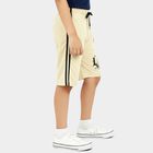 Boys' Beige Regular Fit Cargo Bermuda Shorts, Beige, small