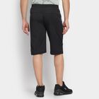 Men's Black Regular Fit Printed Jamaican, Black, small