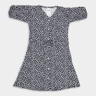 Girls' Dress , Mid Blue, small image number null
