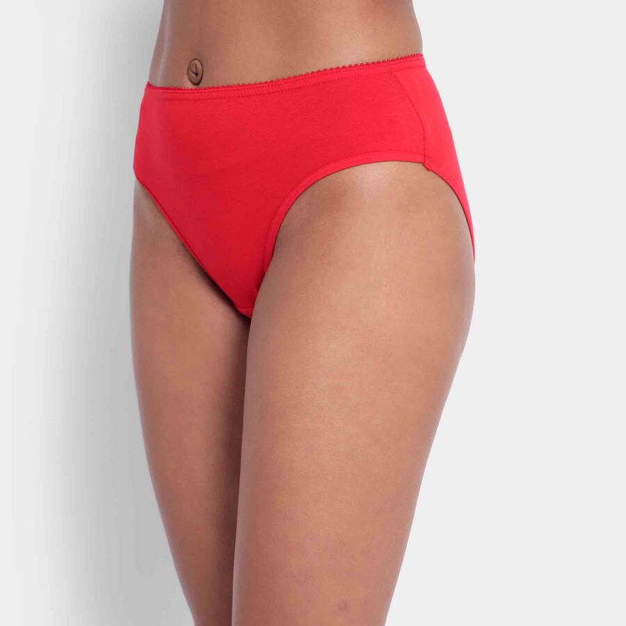 Solid Panty, Red, large image number null