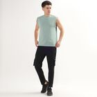 Men's Cargo Track Pants , काला, small image number null