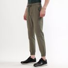 Men's Jogger Slim Fit Casual Trousers, Light Green, small image number null