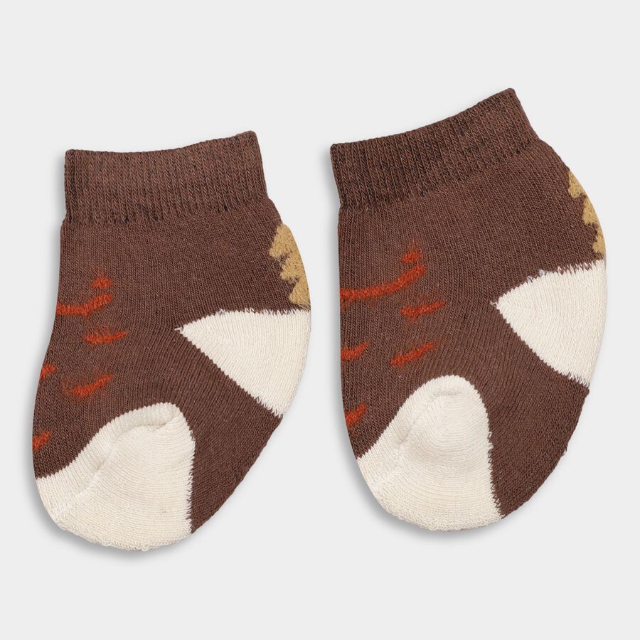 Infants' Socks (Pack of 2), Beige, large image number null