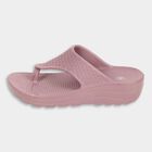 Ladies' V Strap Slipper, Purple, small image number null