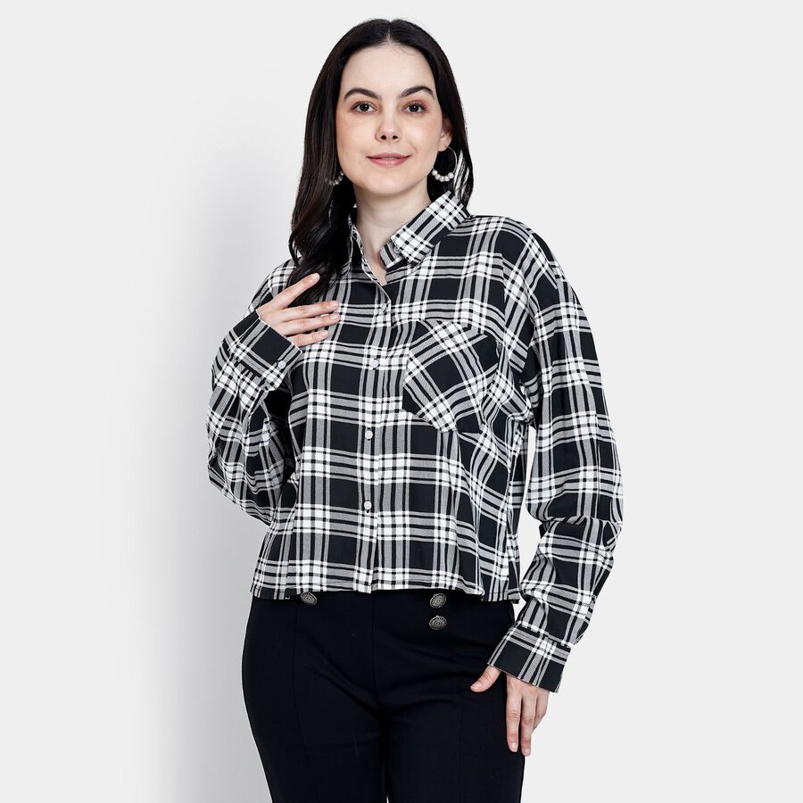 Ladies' Shirt, Black, large image number null