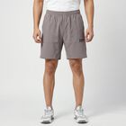 Men's Light Grey Regular Fit Casual Shorts, Light Grey, small