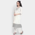 Ladies' Kurta Pyjama Set, Black, small image number null