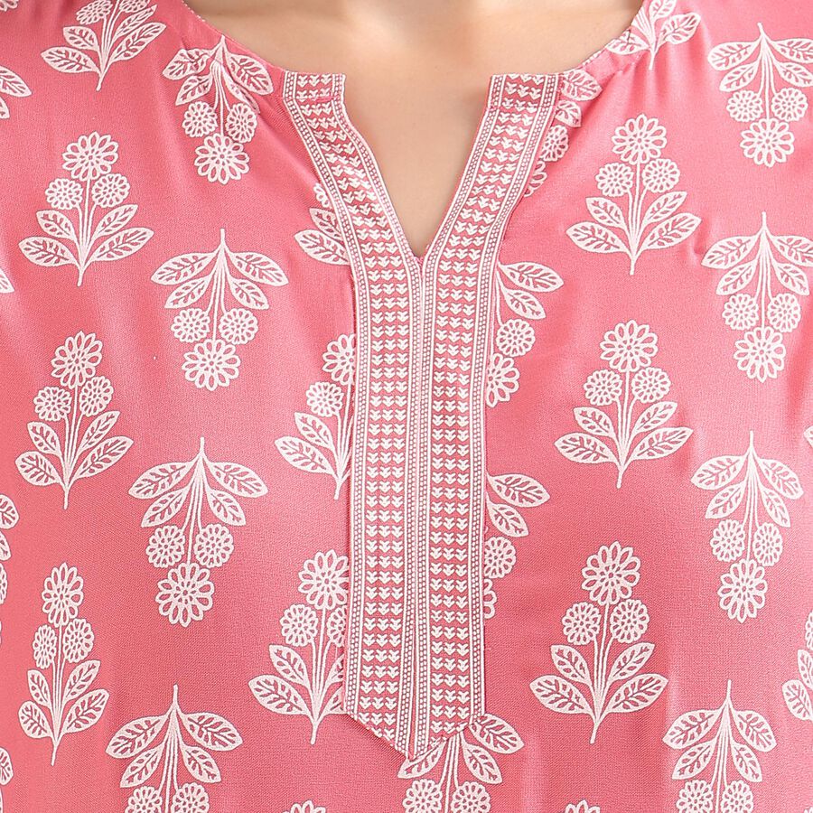 Ladies' Kurti, Light Pink, large image number null