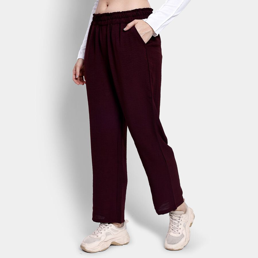 Ladies' Trousers, Wine, large image number null