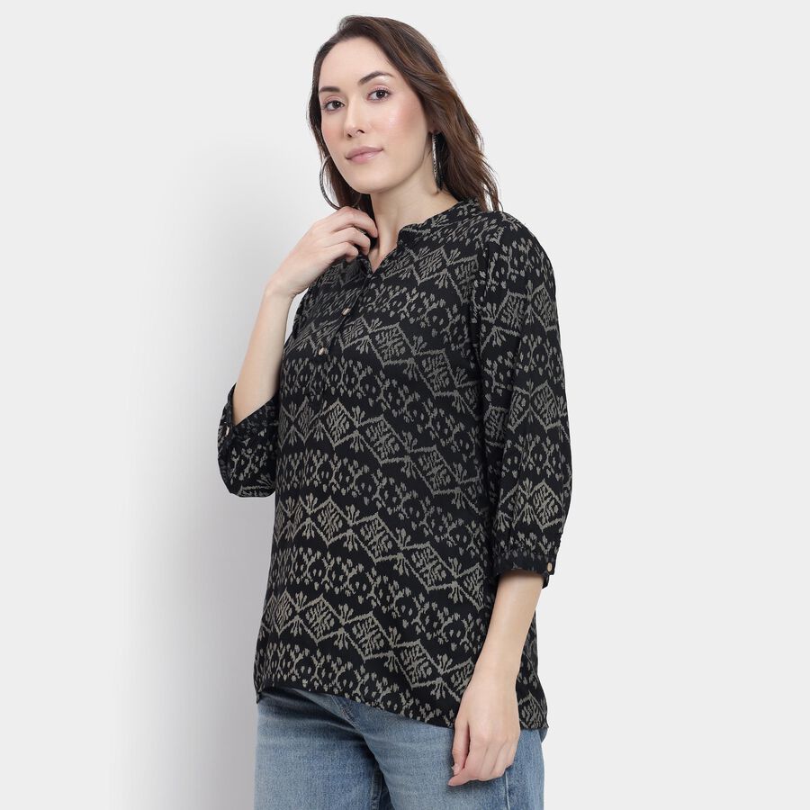 Ladies' Kurti , Black, large image number null