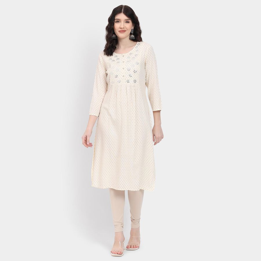 Ladies' Kurta , Beige, large image number null