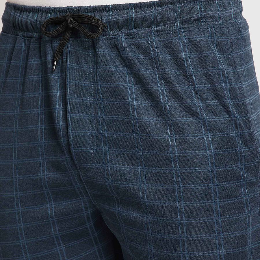 Cut & Sew Track Pants, Teal Blue, large image number null