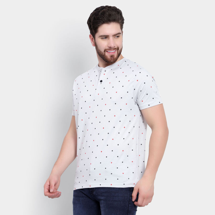 Henley T-Shirt, Light Grey, large image number null
