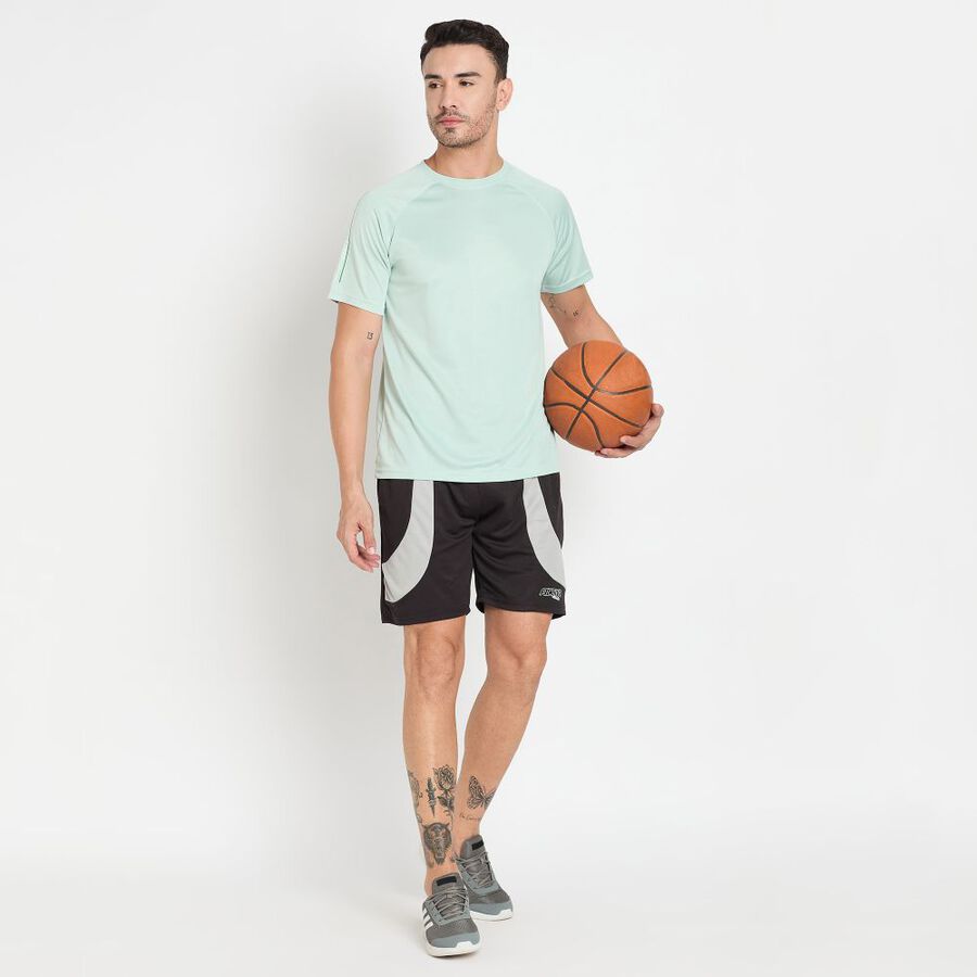 Men's Bermudas, काला, large image number null