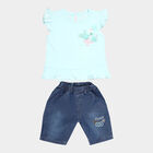 Infants Capri Set, Aqua, small image number null