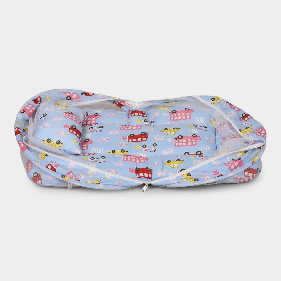 Infants' Mosquito Net , Light Blue, large image number null