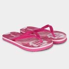 Women's Pink Slip-On Sliders, गुलाबी, small