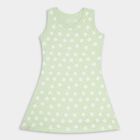 Girls' Frock, हल्का हरा, small