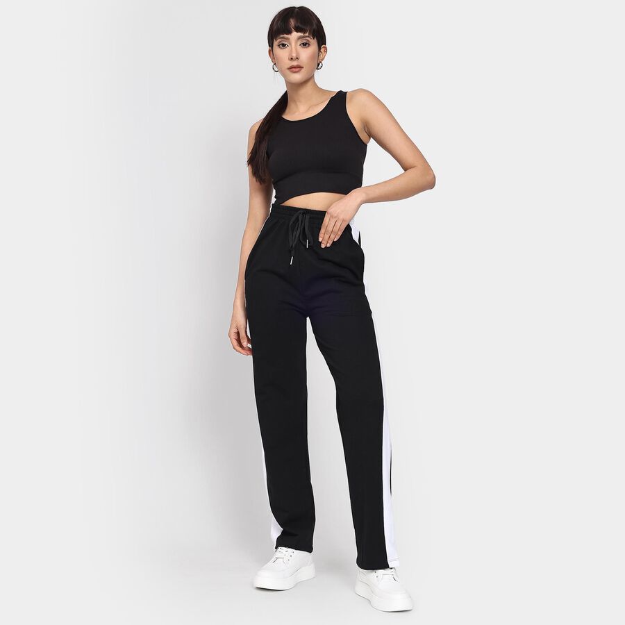 Ladies' Track Pants , काला, large image number null