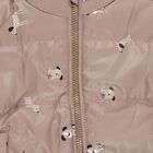 Infant Beige High Neck Casual Jacket, गहरा पीला, small image number null